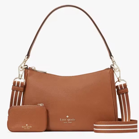 Kate Spade Rosie Shoulder Bag With Tech Attachment AirPod 
Warm Gingerbread 
NWT - Picture 3 of 16